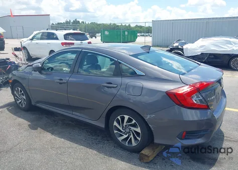 2018 Honda Civic Ex z USA, uszkodzony, nr VIN 2HGFC2F72JH574003